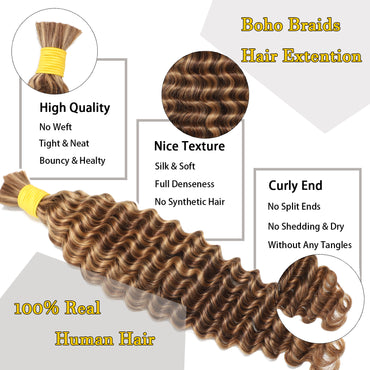 #P4/27 Boho Deep Wave Braids