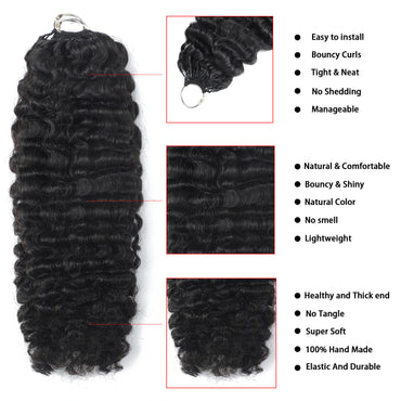 Burmese Curl Crochet Extensions