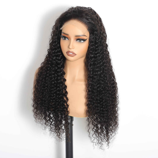 Deep Wave 5"x5" Transparent Closure Lace Wig
