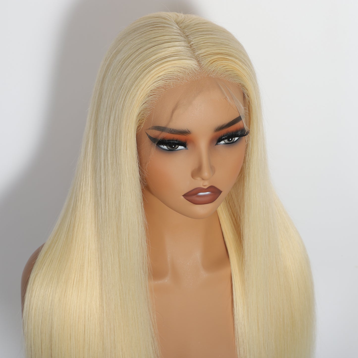 #613 HD 13"X4" Straight Full Frontal lace Wig