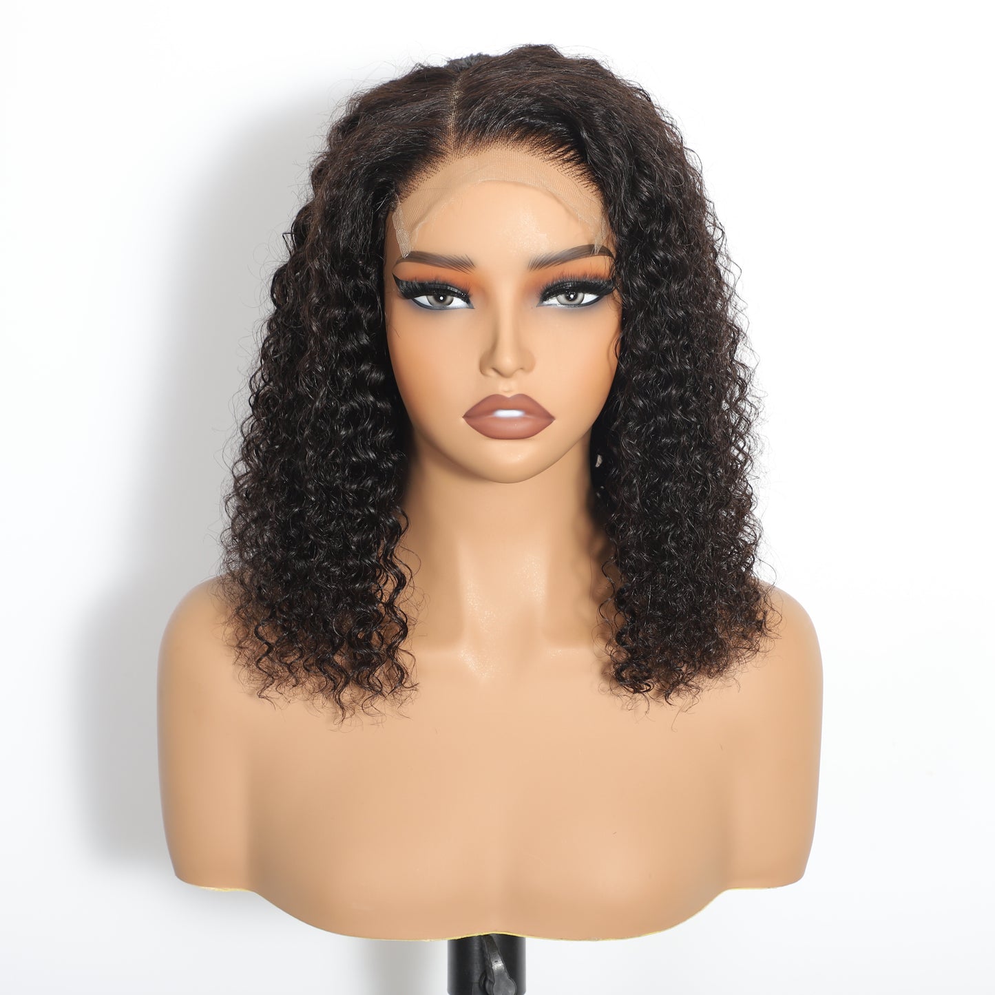 HD 5"x5" Curly Closure Bob