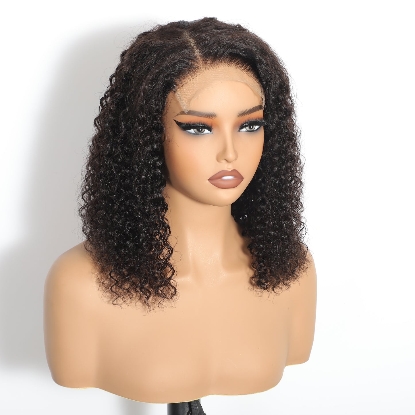HD 5"x5" Curly Closure Bob