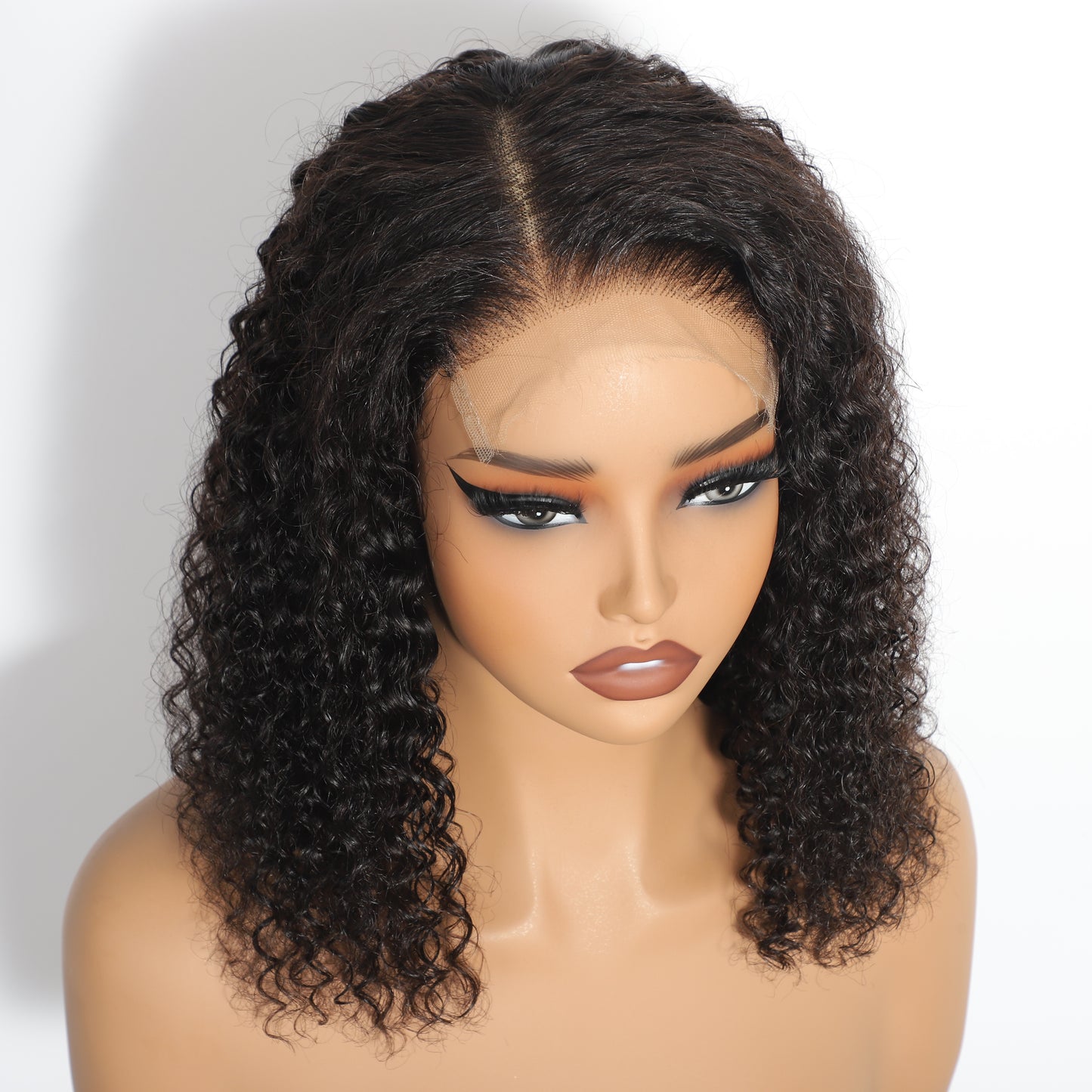 HD 5"x5" Curly Closure Bob