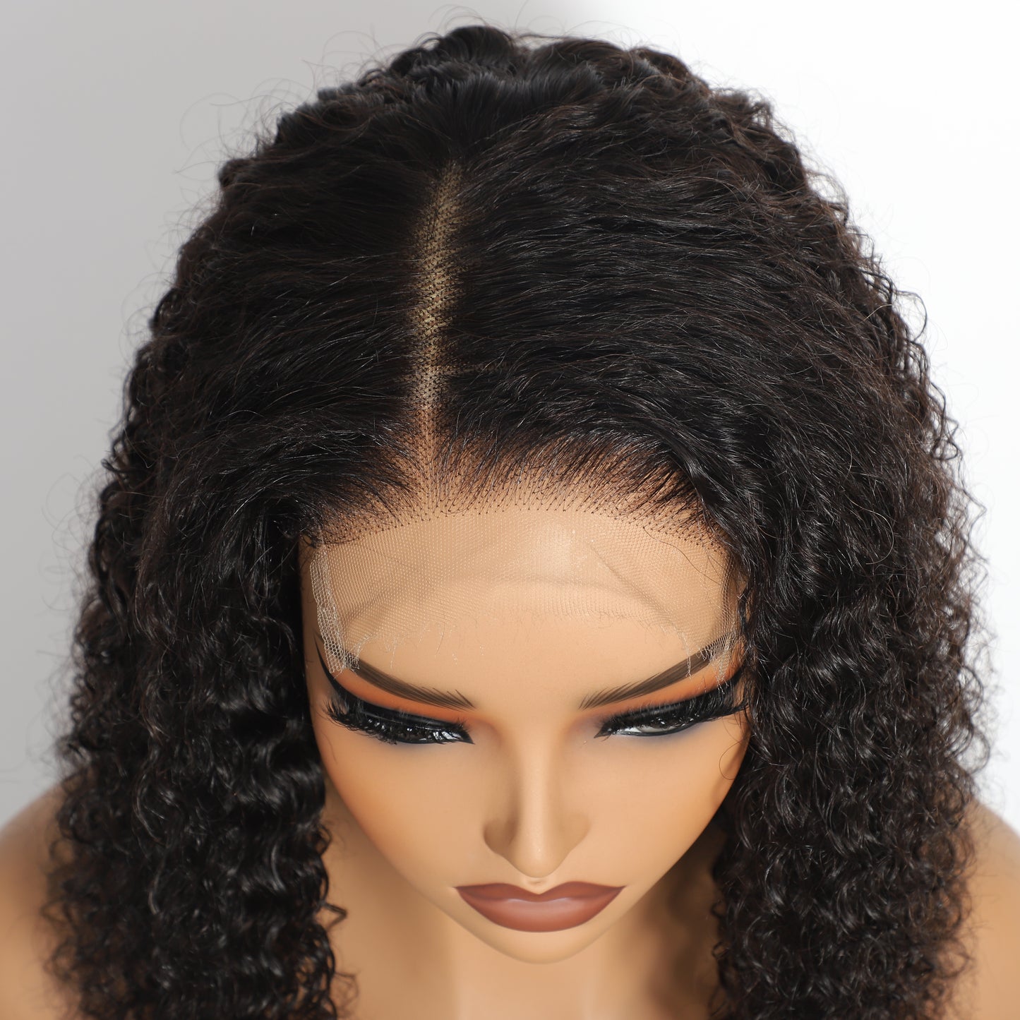 HD 5"x5" Curly Closure Bob