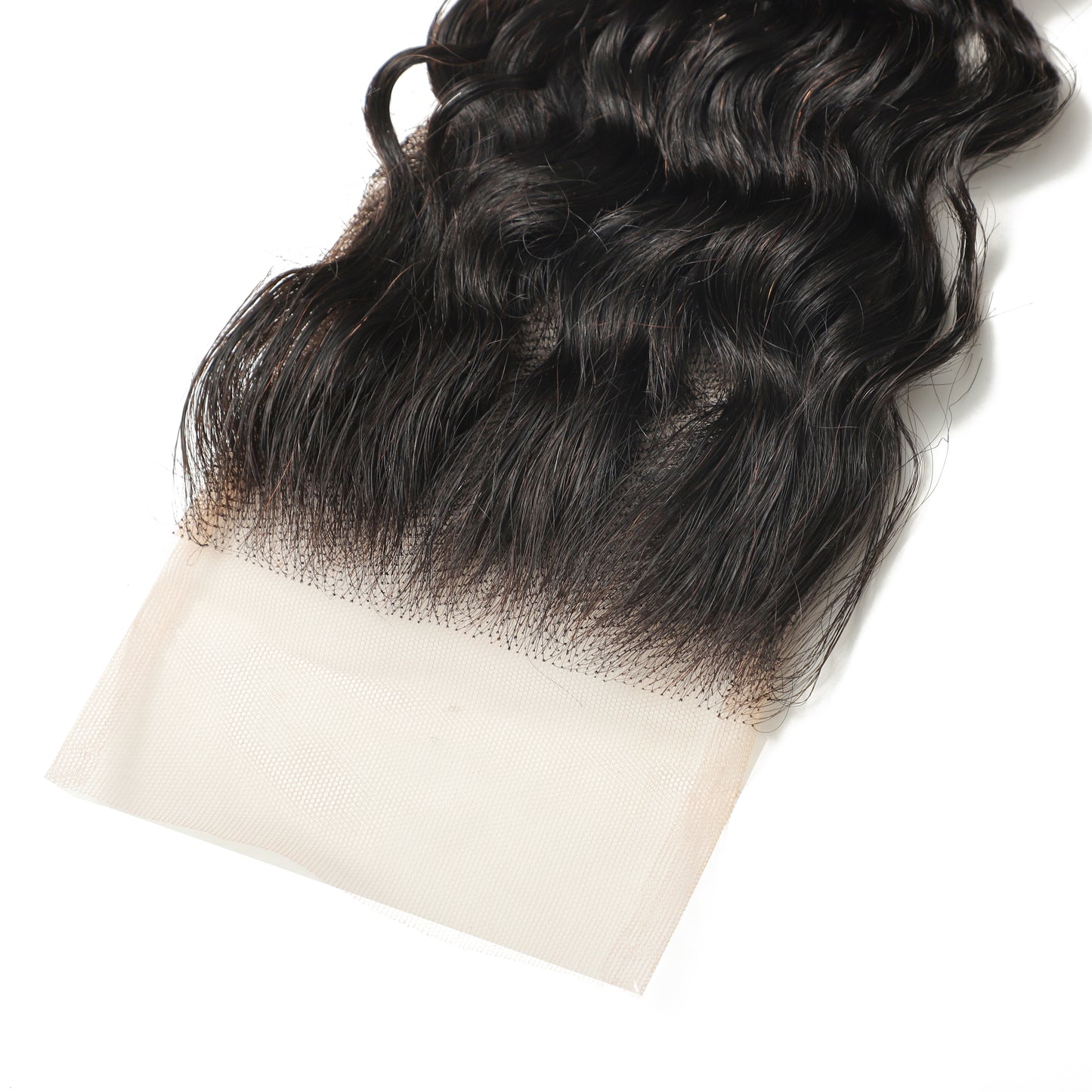4x4Transparent Lace Loose Deep Closure