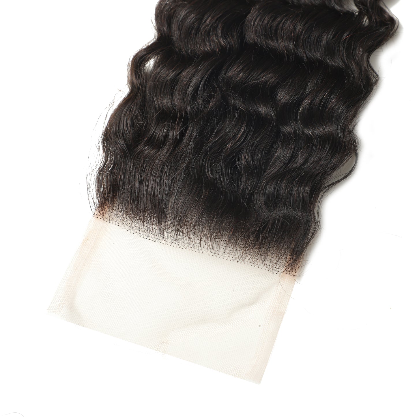 4x4 Transparent Lace Deep Wave Closure