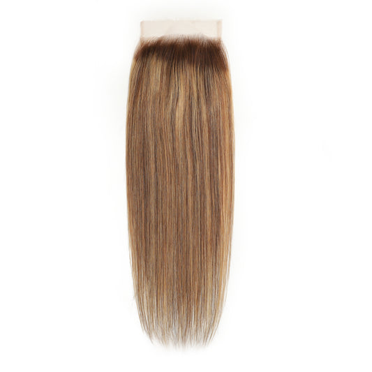 #P4/27 Hd 5"x5 "Straight Closure - Pure Hair Factory
