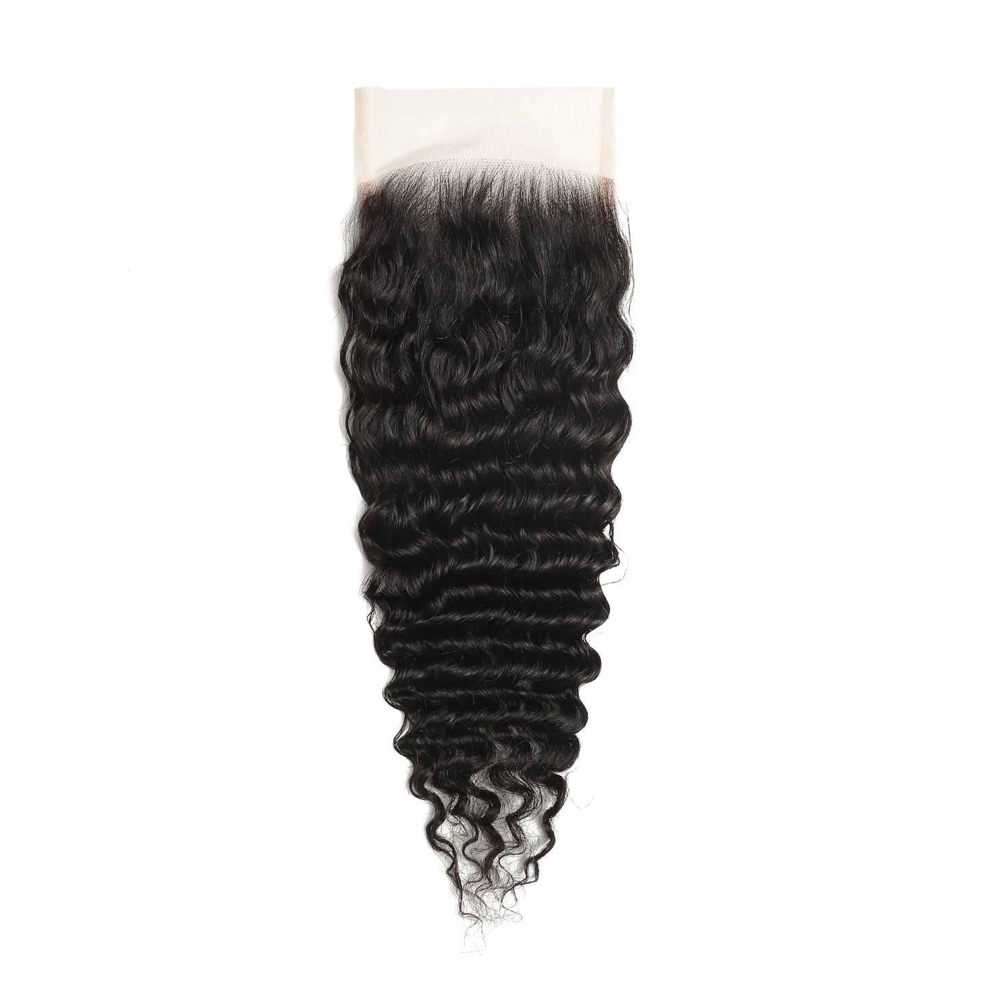 5x5 Transparent Lace Deep Wave Closure