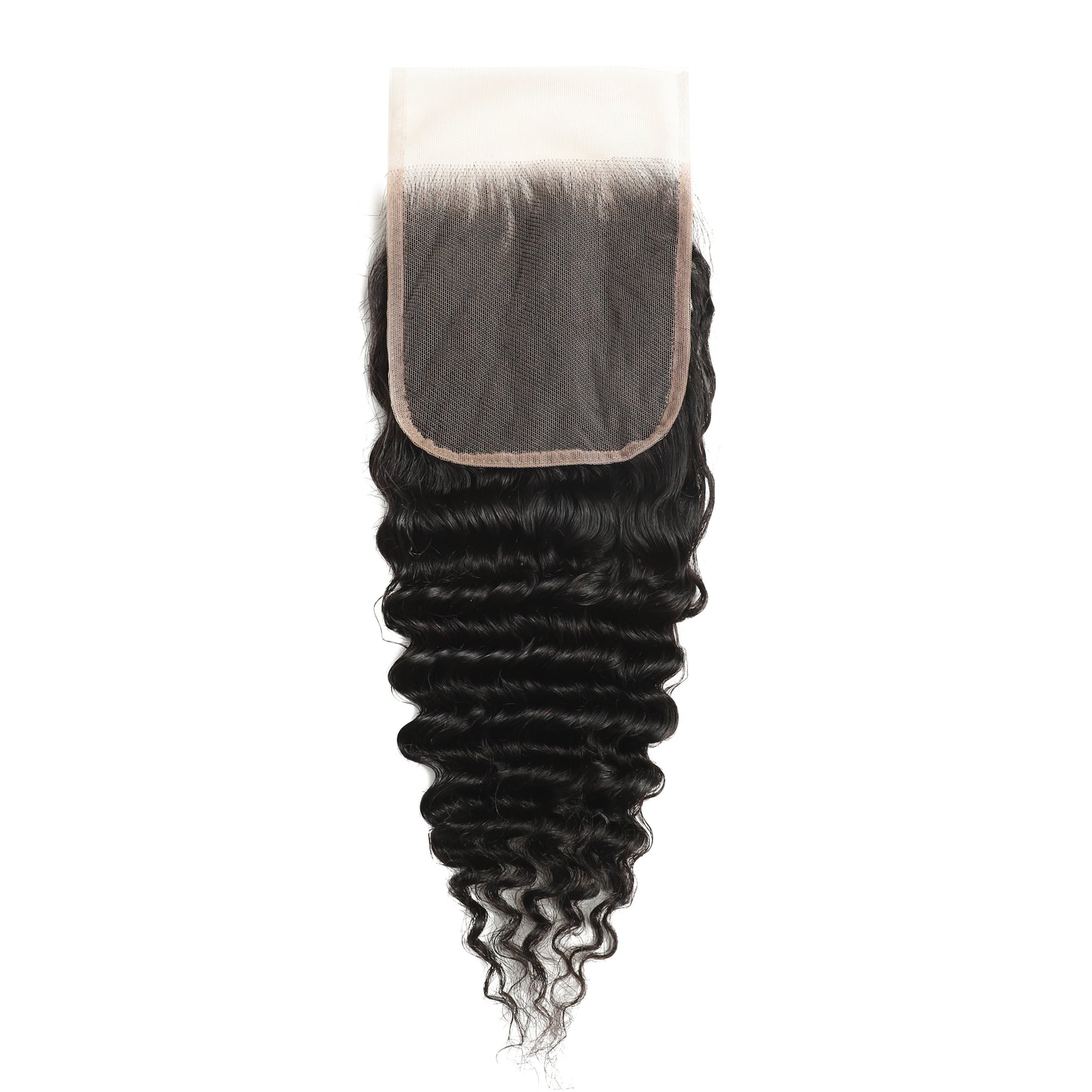 5x5 Transparent Lace Loose Deep Closure