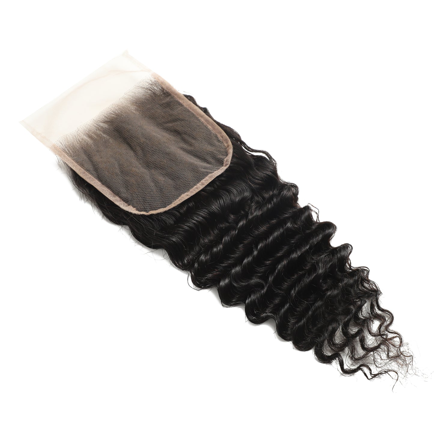 5x5 Transparent Lace Loose Deep Closure