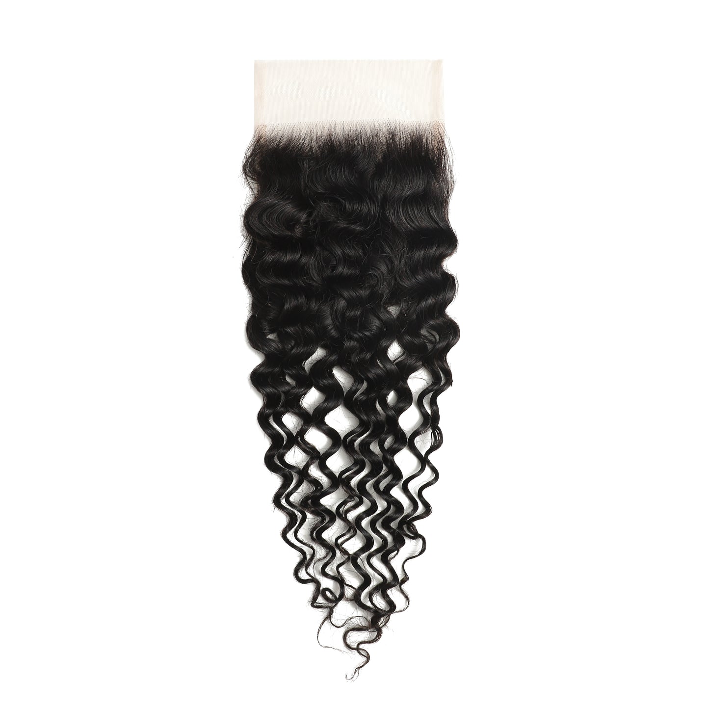 5x5 Transparent Lace Water Wave Closure