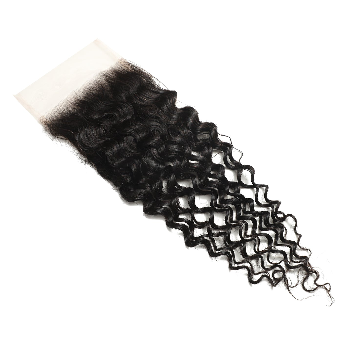 5x5 Transparent Lace Water Wave Closure