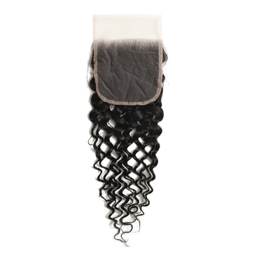 5x5 Transparent Lace Water Wave Closure