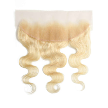 #613 13" x 4" Transparent Body Wave Frontal