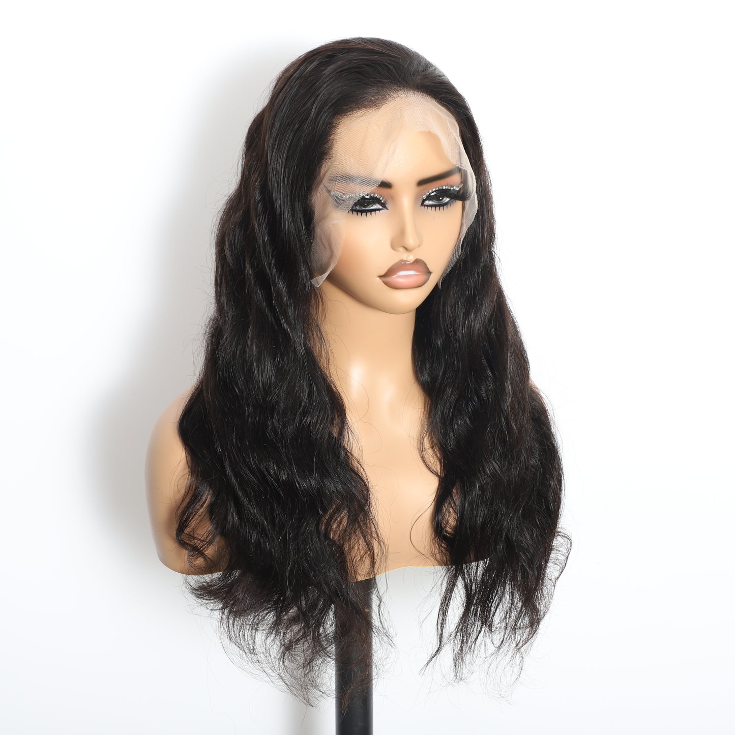 Body Wave 13"x4" Transparent Full Frontal Lace Wig