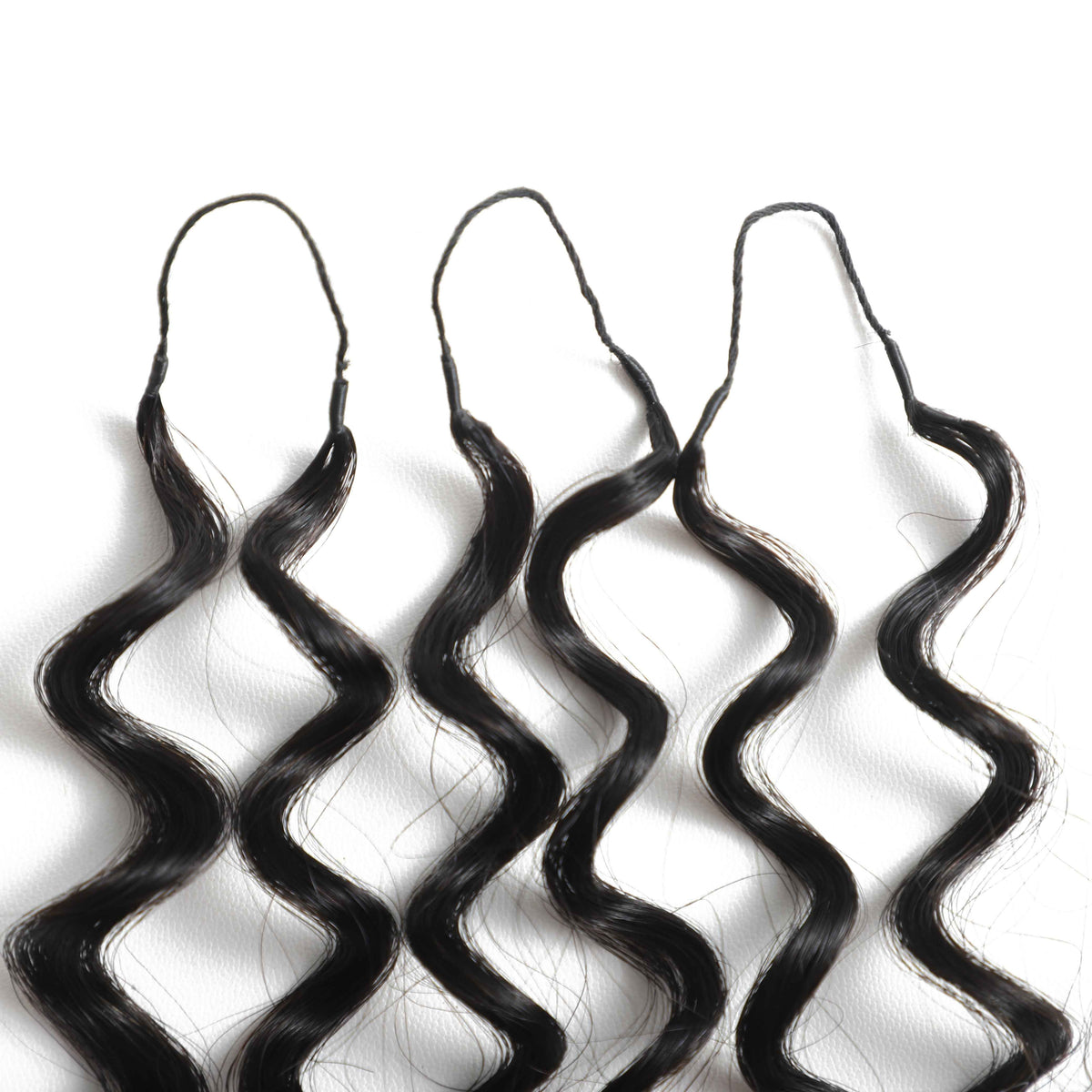50 Strands Deep Wave Crochet Extensions
