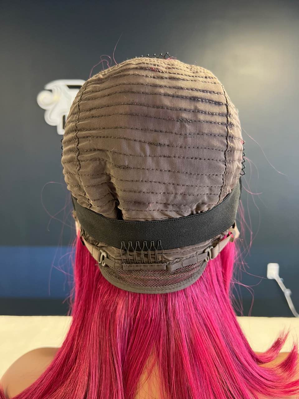 Burgundy Straight Bob
