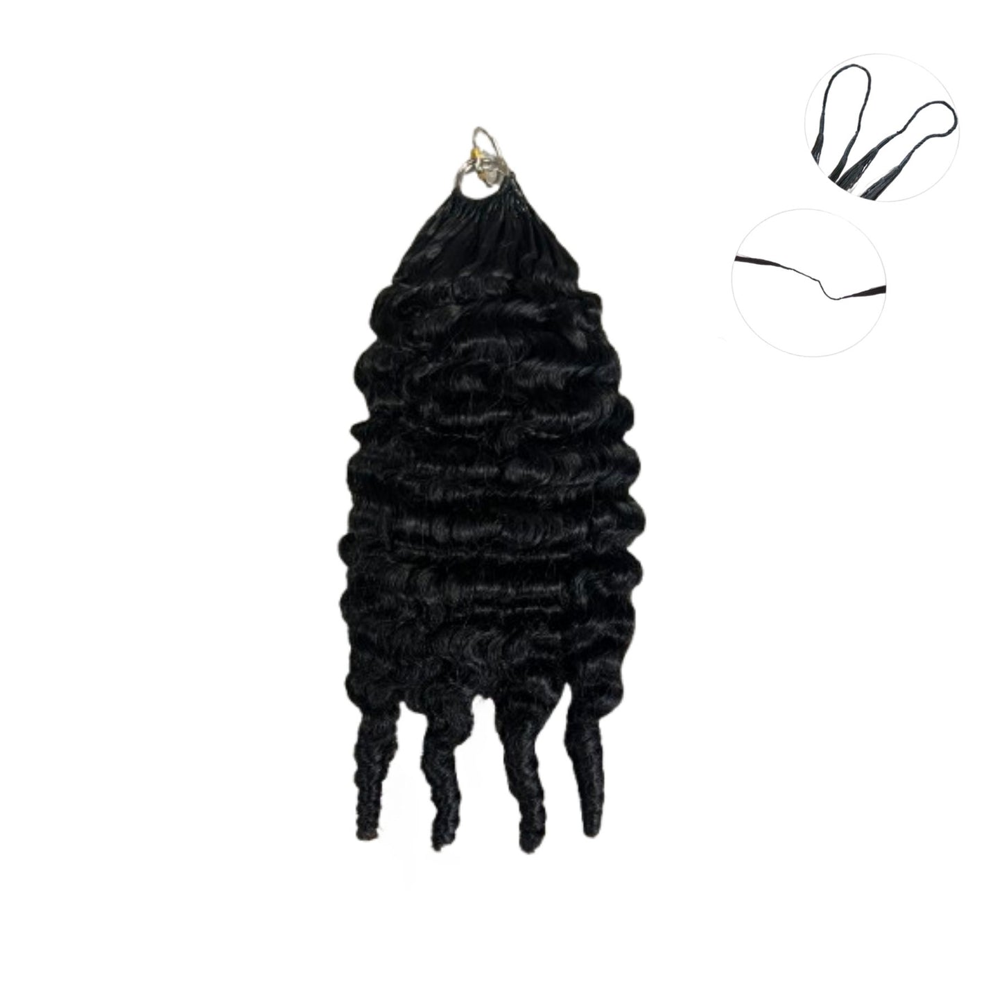 Burmese Curl Crochet Extensions