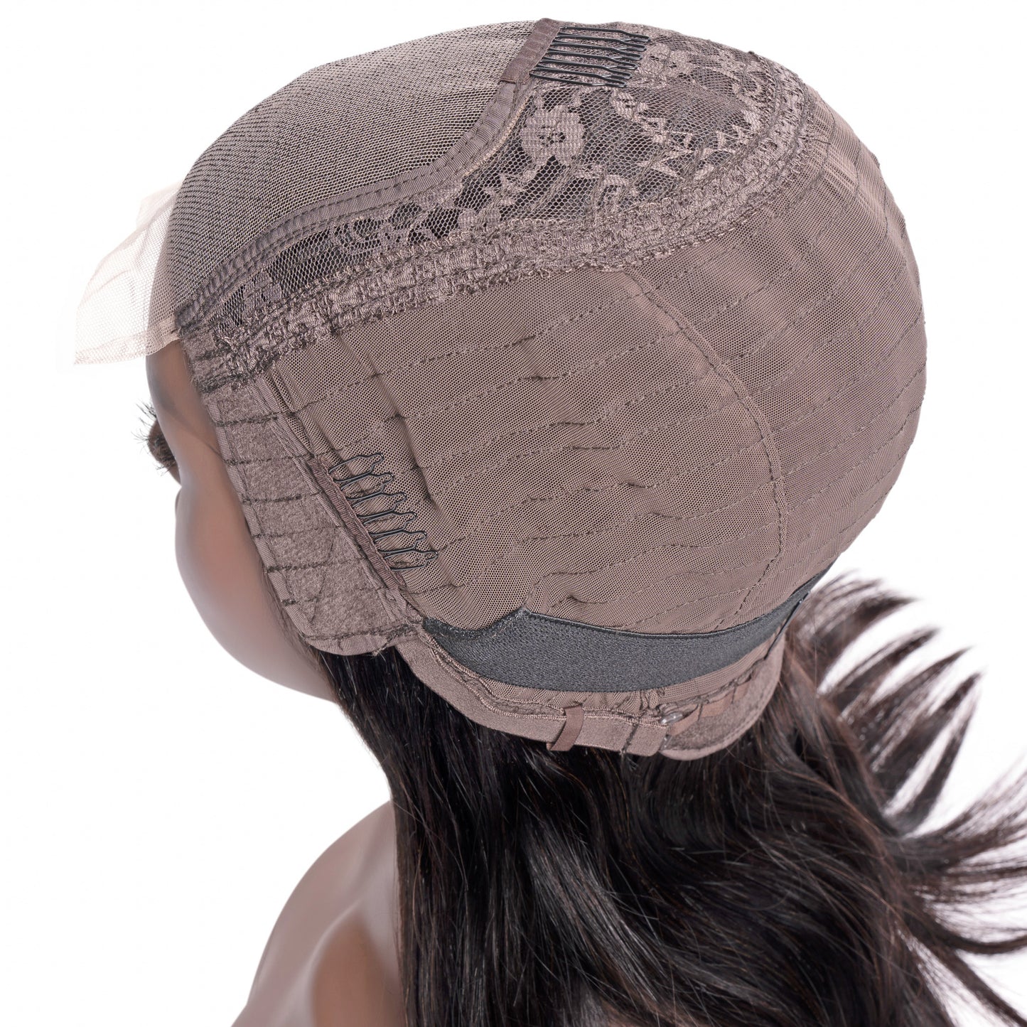 Straight 5"x5"Transparent Closure Lace Wig