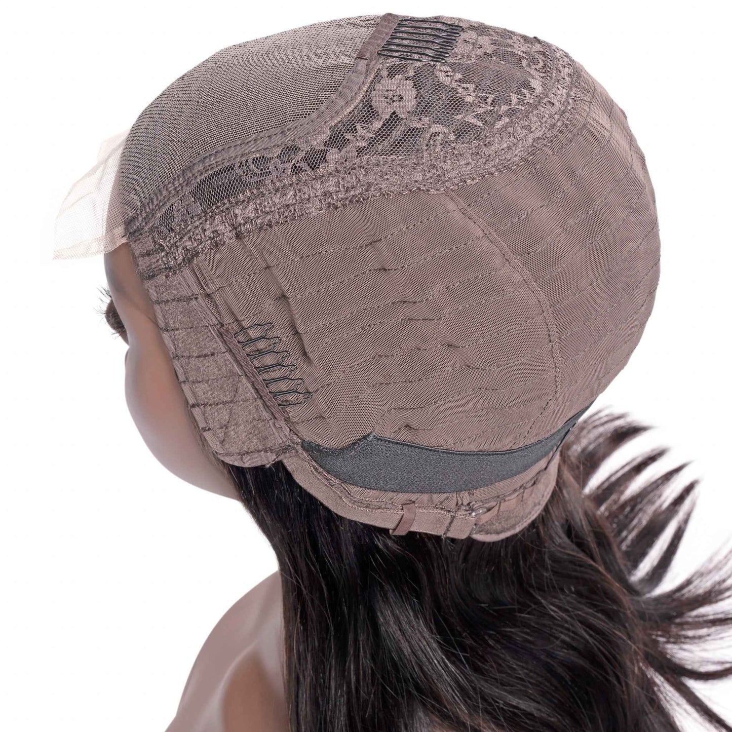 Straight 5"x5"Transparent Closure Lace Wig