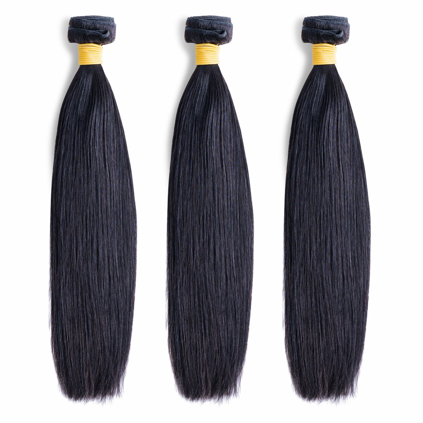 Premium Virgin Straight 3 Bundle Set