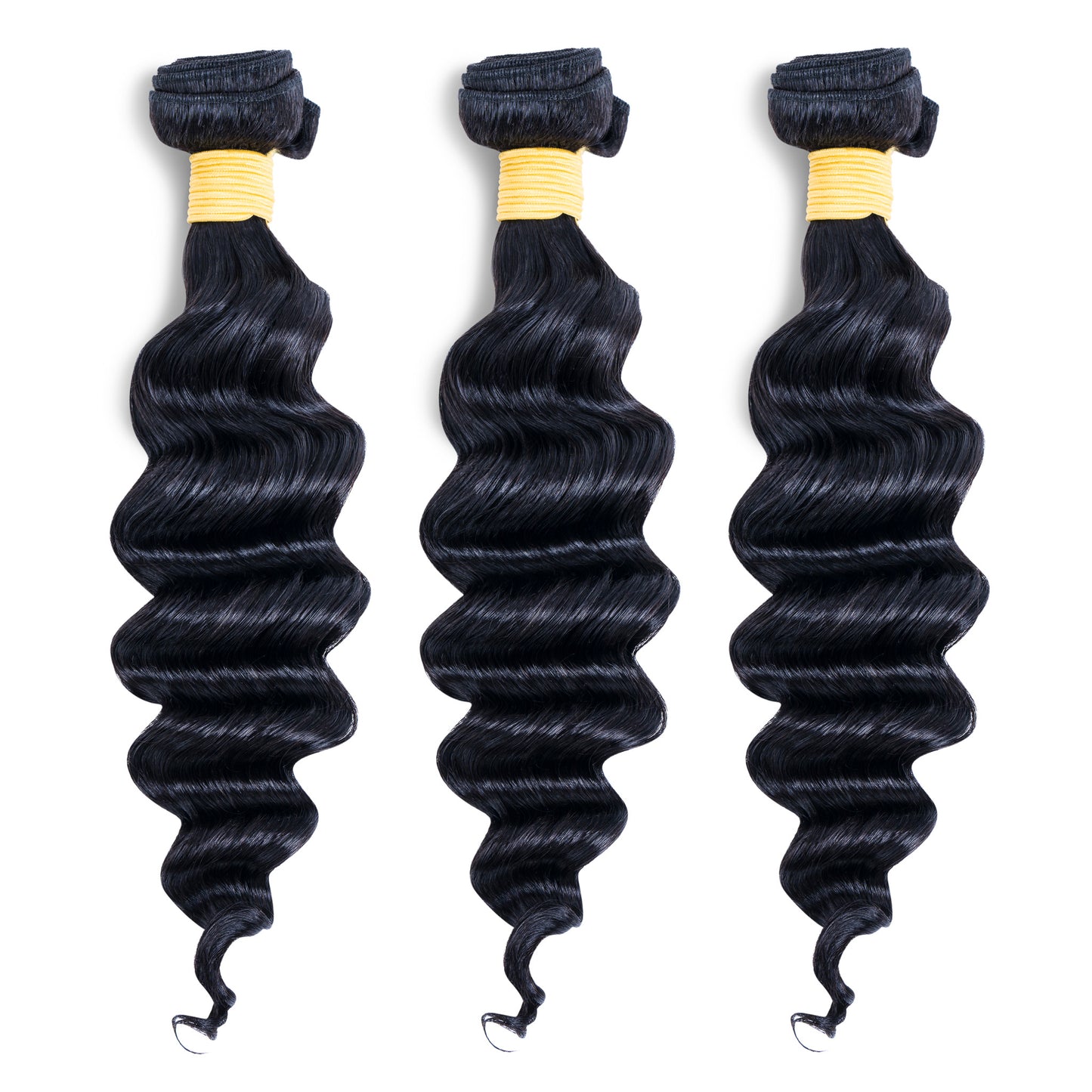 Premium Virgin Loose Deep Wave 3 Bundle Set