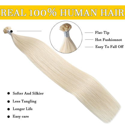#613 Straight K-Tip - Pure Hair Factory