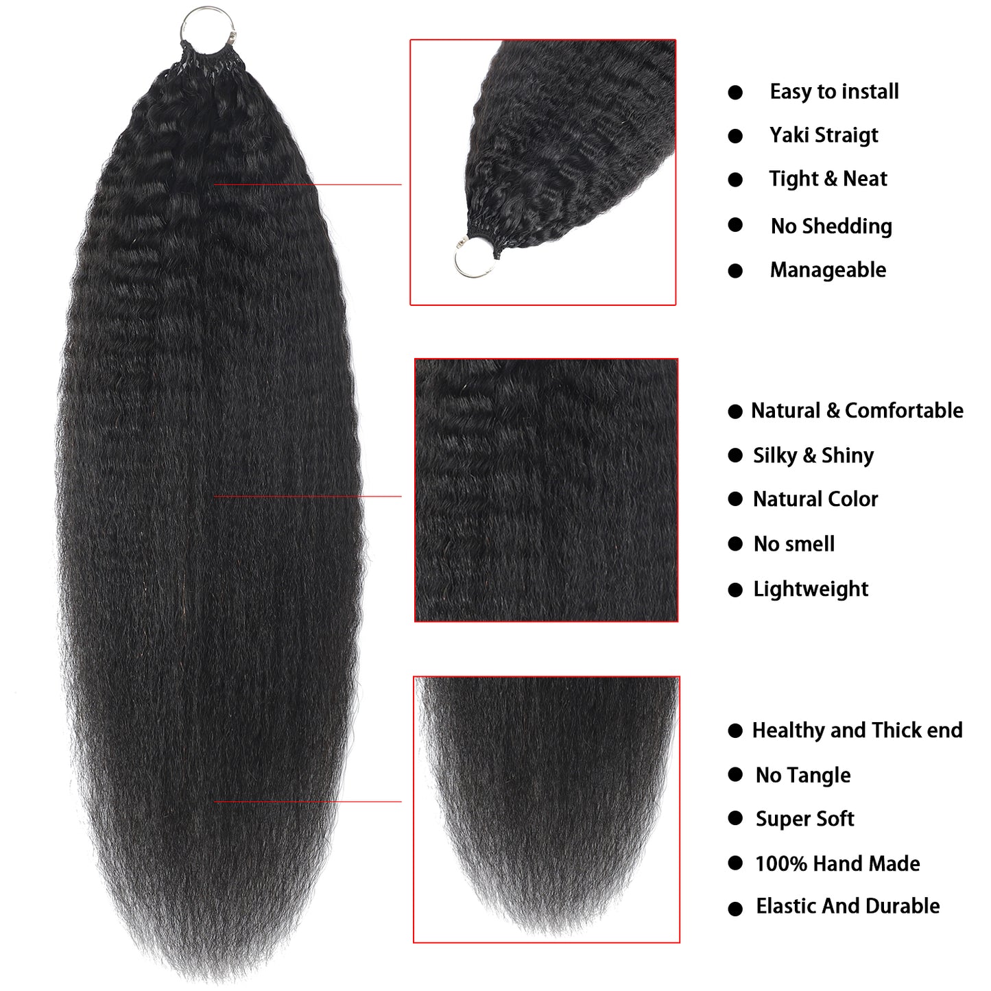 Kinky Straight Crochet Extensions