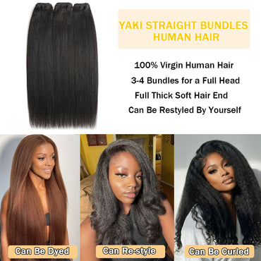 Yaki Straight Bundle(Virgin)