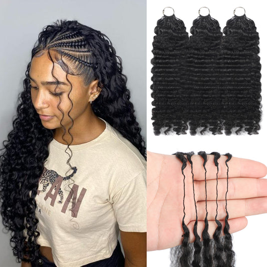 Burmese Curl Crochet Extensions