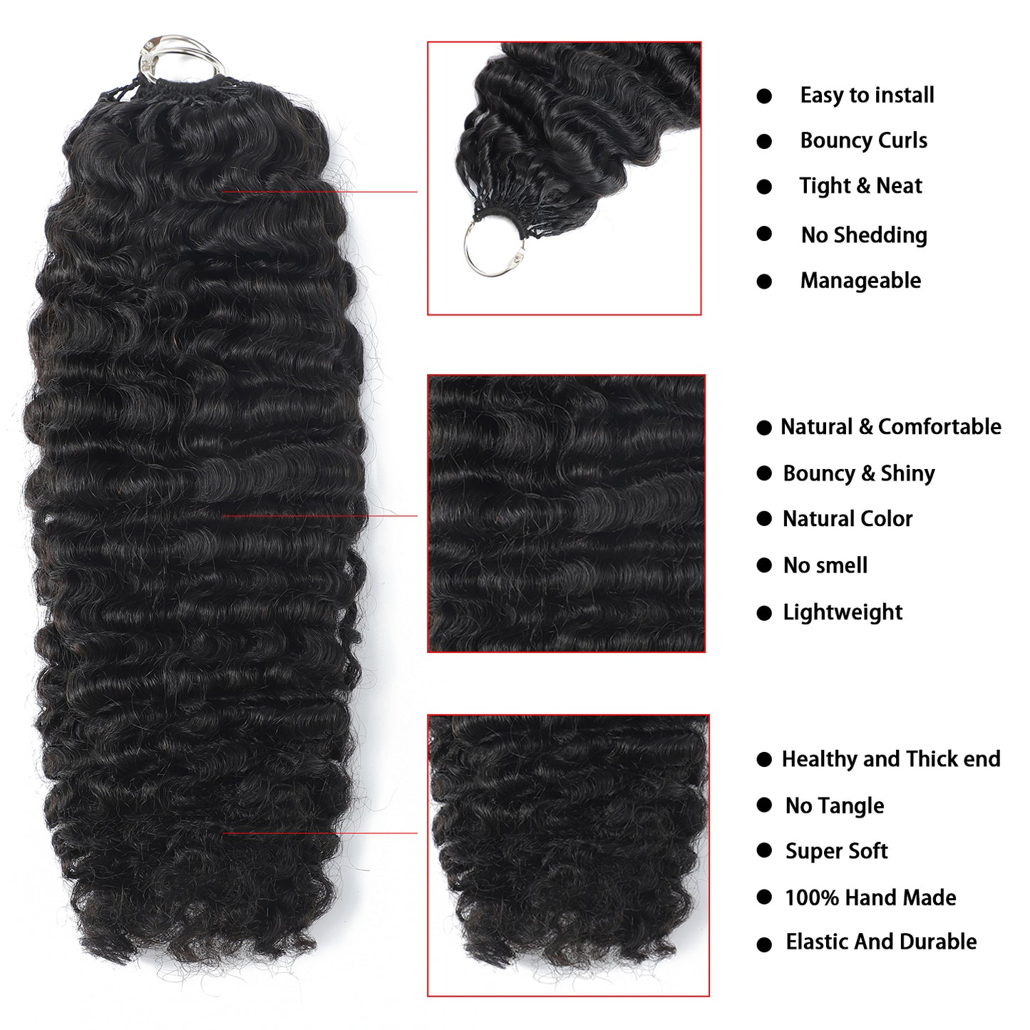 Burmese Curl Crochet Extensions