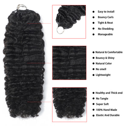 Burmese Curl Crochet Extensions
