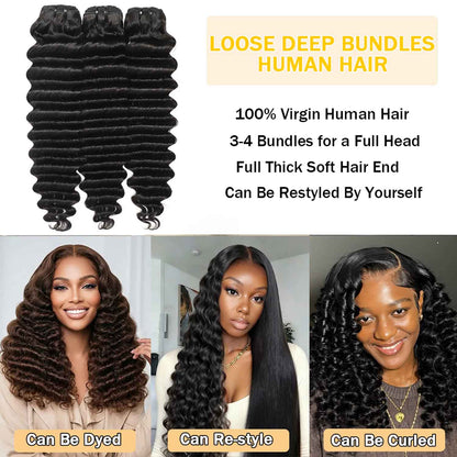 Loose Deep Wave Bundle(Virgin)