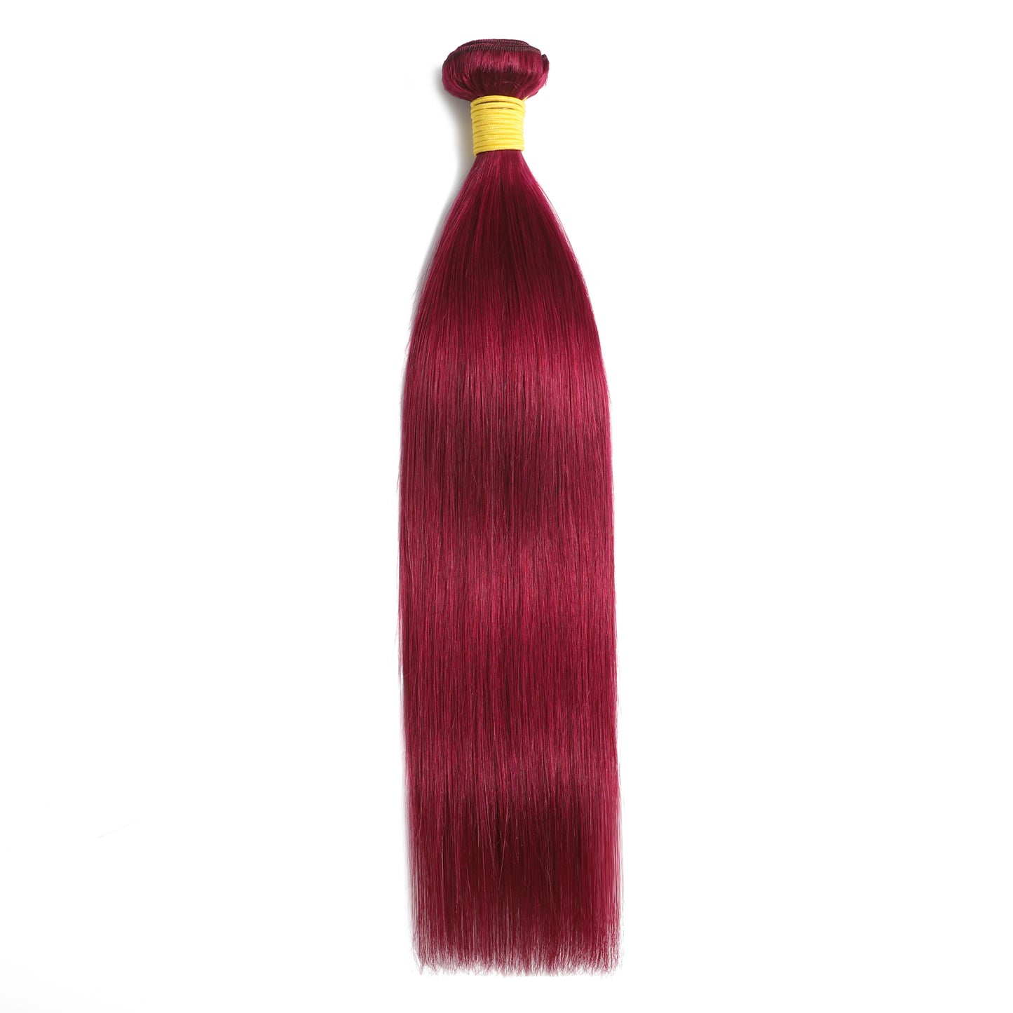Burgendy Color Straight Bundle