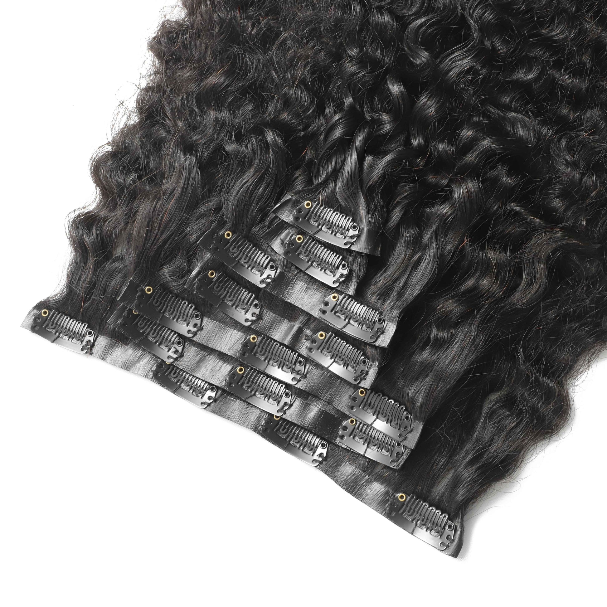125 Gram Burmese Curl Seamless Clip In