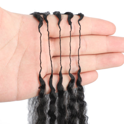 Burmese Curl Crochet Extensions