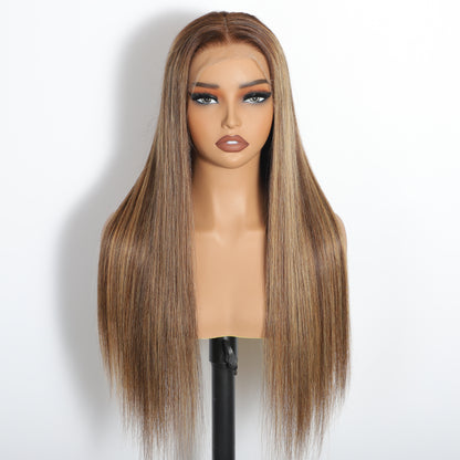 #P4/27  HD 13x4 Straight Wig