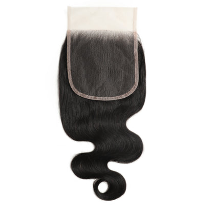 5x5 Transparent Body Wavy Closure