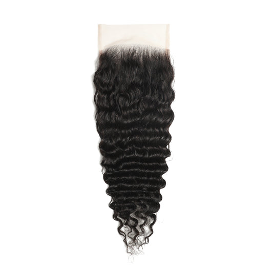 5x5 Transparent Lace Loose Deep Closure