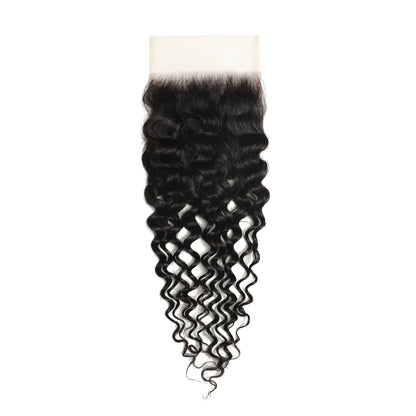 5x5 Transparent Lace Water Wave Closure