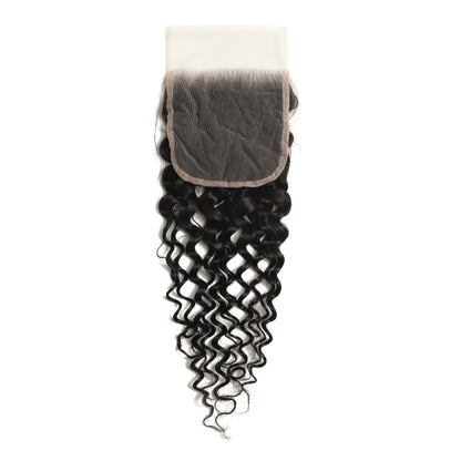 5x5 Transparent Lace Water Wave Closure