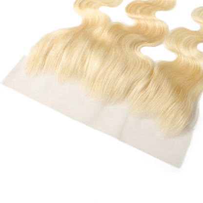 #613 13" x 4" Transparent Body Wave  Frontal