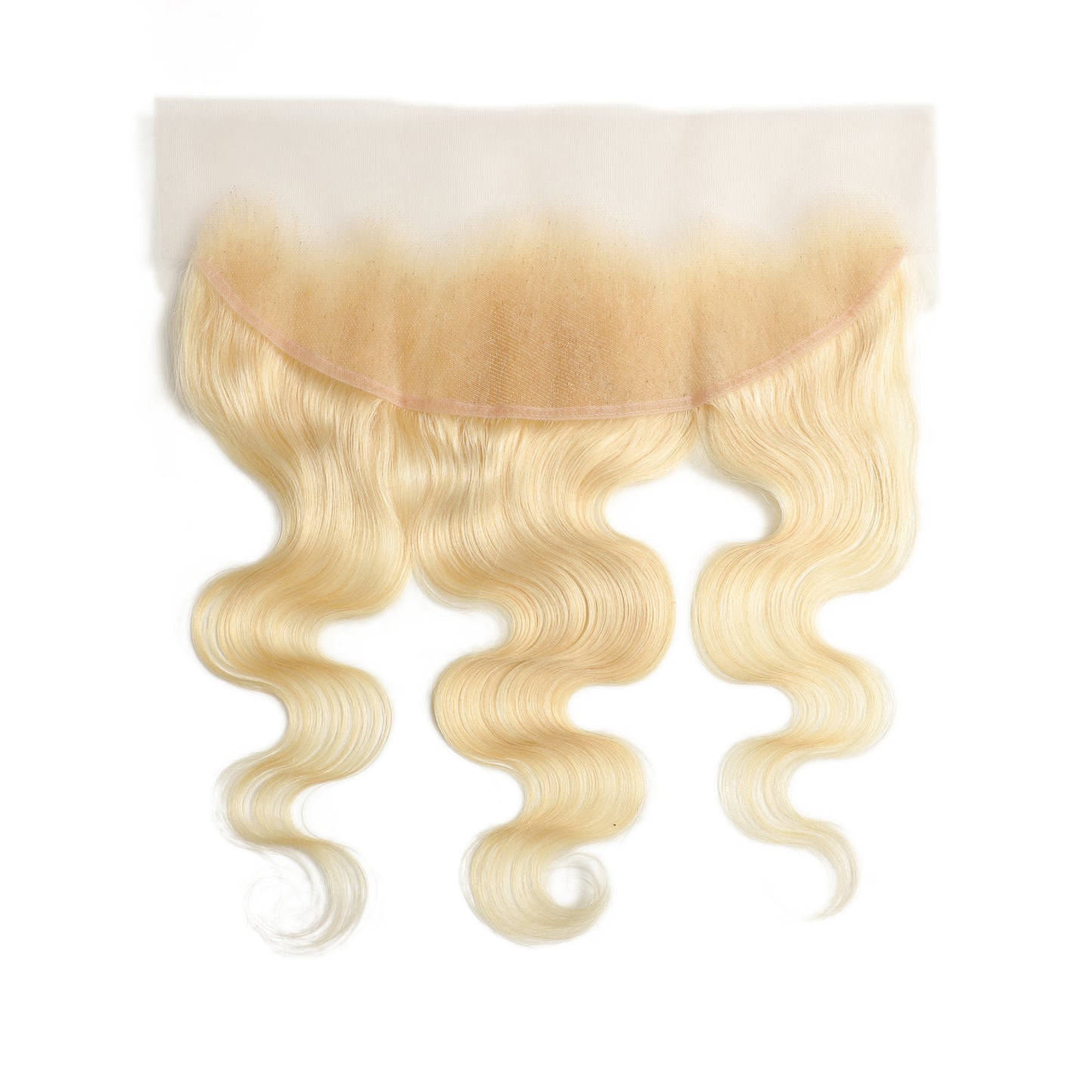 #613 13" x 4" Transparent Body Wave  Frontal