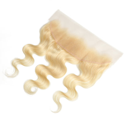 #613 13" x 4" Transparent Body Wave  Frontal