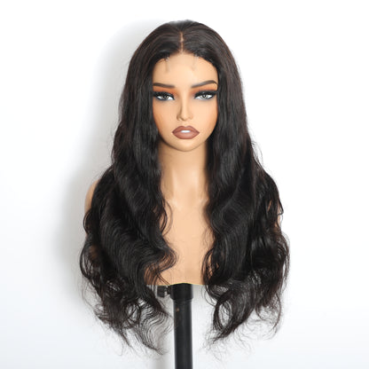 HD 2"x6"Pre-Bleach Body Wave Closure Wig