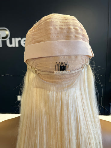 12A #613 HD 13"X4" Straight Full Frontal lace Wig