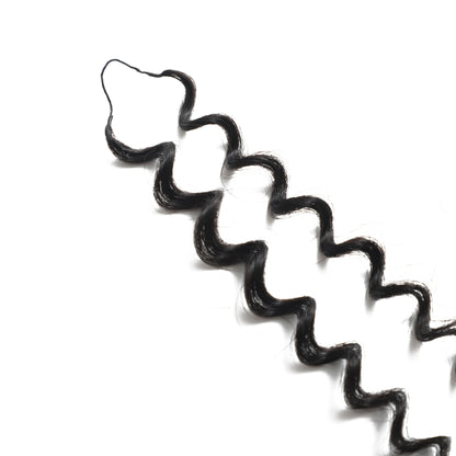 50 Strands Deep Wave Crochet Extensions
