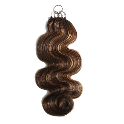 75 Strands  #P4/27 Body Wave Crochet Extensions
