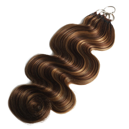 75 Strands  #P4/27 Body Wave Crochet Extensions