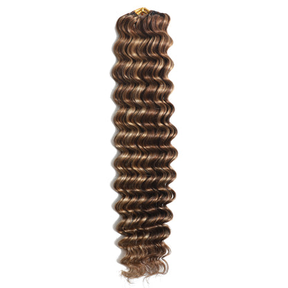 50 Strands  #P4/27 Deep Wave Crochet Extensions